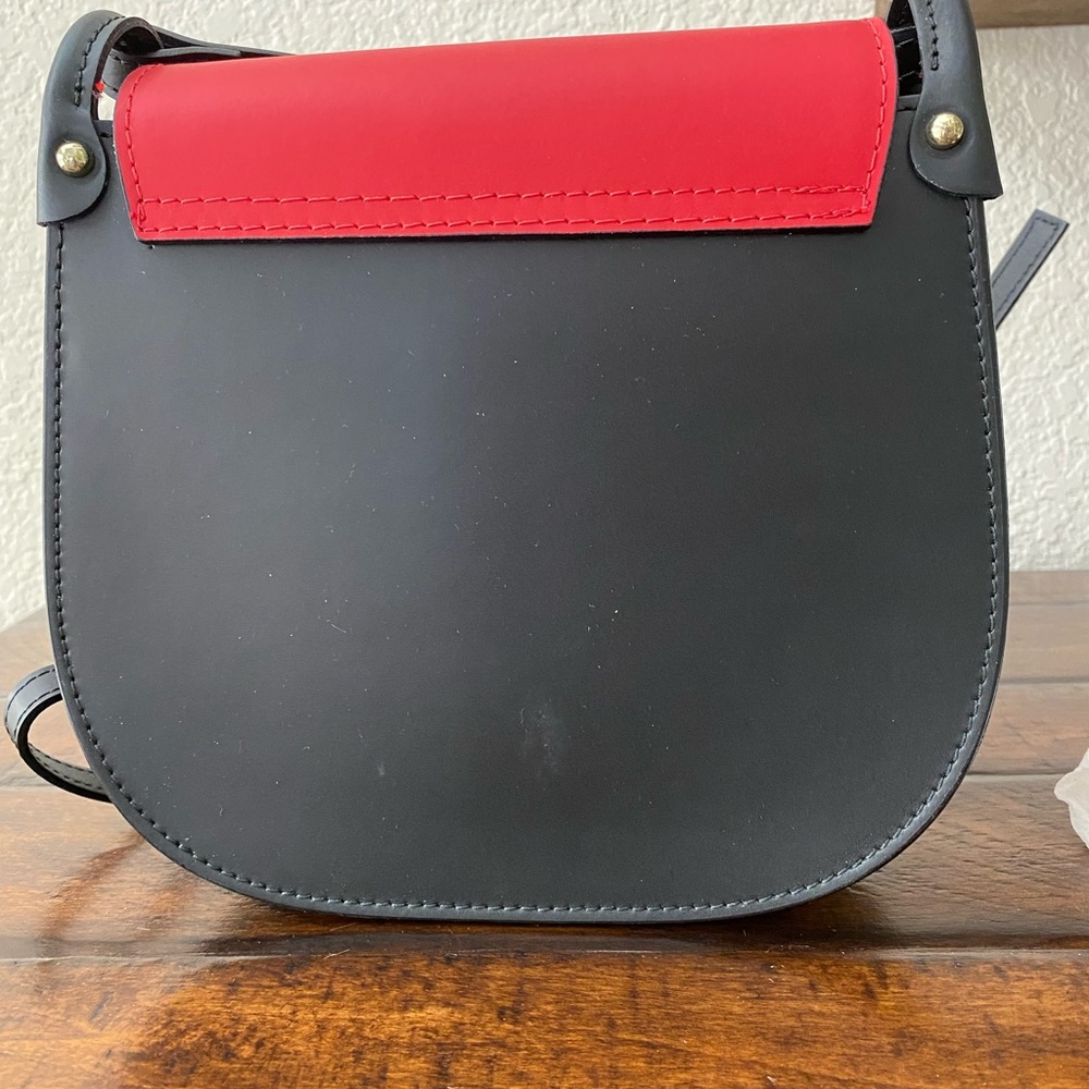 Italian Leather Shoulder Bag - Picture 2 of 7